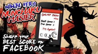 Ninja Hero: Nunchaku Master screenshot 2