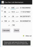 four bar link mechanism screenshot 2