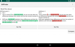 DiffFinder: File/Text Comparison Tool screenshot 13