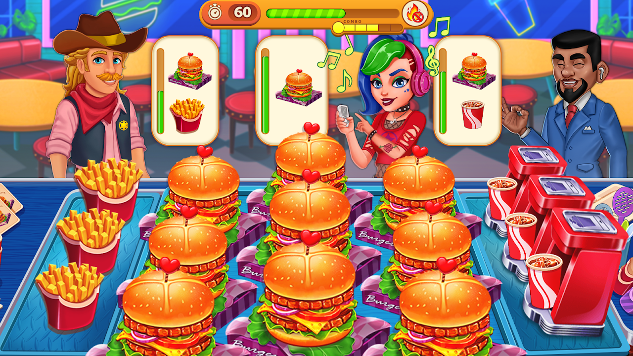 Fast Food Fun Cooking Games 3D APK for Android Download