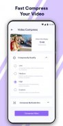 Video Compressor : Photo resize social short video screenshot 2