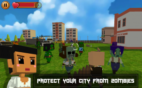 Zombie Blocky Hunter screenshot 0