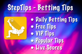 StepTips - Betting Tips screenshot 0