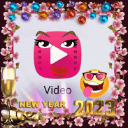 New Year video maker 2023 screenshot 1