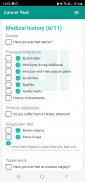 Cancer Risk Calculator screenshot 4