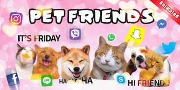 Keyboard Sticker Pet Friends screenshot 2