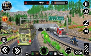Army Bus Driver US Solider Transport Duty 2017 screenshot 5