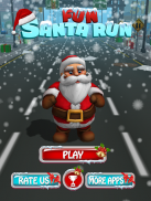 Fun Santa Run-Christmas Runner screenshot 1