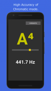 Guitar Tuner - tune in Standard, Drop or any tone screenshot 1