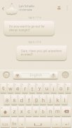 Interface GO Keyboard Theme screenshot 2