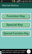 Tally ERP Short Cut Key screenshot 1