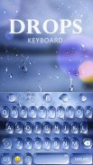 Water Drops Theme - Keyboard Theme for Android screenshot 0