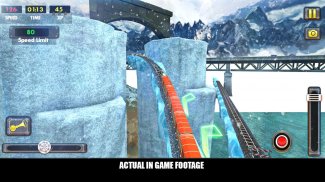 Uphill Train Racing 3D screenshot 1