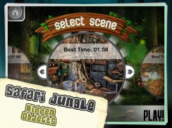 Safari Jungle d'objets cachés screenshot 2
