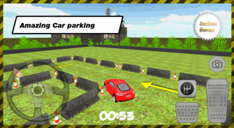 спортивный автомобиль парковка screenshot 2