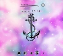 Galaxy Anchor +HOME Theme screenshot 0