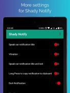 Shady Notify Lite screenshot 2