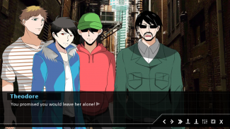 ALLBLACK Phase 1 Visual Novel screenshot 1