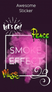 Smoke Effect Art Name - Wallpaper DP Maker screenshot 1