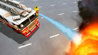 Fire Truck Driving Simulator screenshot 0