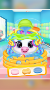 Newborn unicorn care game screenshot 1