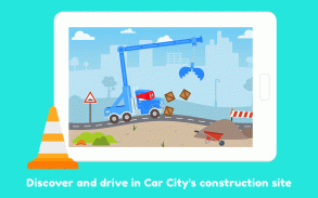Carl the Super Truck Roadworks: Dig, Drill & Build screenshot 0