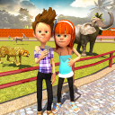 Wild Animal Virtual Zoo Park Icon