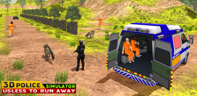 Police Car Van Driving Game 3D