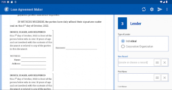 Loan Agreement Maker screenshot 0