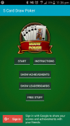 Five Card Draw Poker screenshot 0