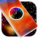 Multicolor Clock Live Wallpaper Icon