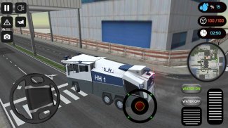 Polizei Aufstands-LKW Sim screenshot 0