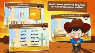 Cowboy Kids First Grade Games screenshot 0