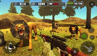 Animals Jungle Lion Shooting screenshot 12