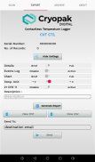 Cryopak Contact-less Logger (CTL, CTL+, CGL, MX+) screenshot 6