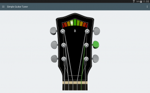 Simple Guitar Tuner screenshot 3