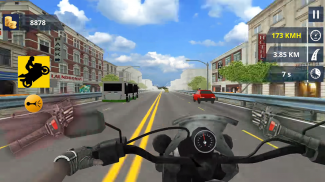 City Traffic Moto Racing screenshot 1