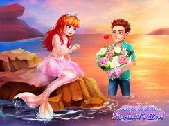 Mermaid Princess Love Story Dress Up & Salon Game screenshot 1