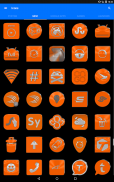 Bright Orange Icon Pack ✨Free✨ screenshot 15