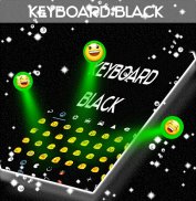 GO Keyboard Black and White screenshot 2