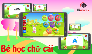 Dạy bé học chữ cái và chữ số tiếng việt screenshot 6