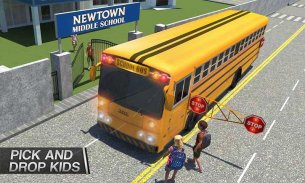 Cidade Ônibus Simulador Next-gen Escola condução screenshot 1