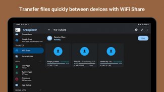 مدیریت فایل Wifi Share TV USB screenshot 26