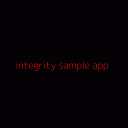 Integrity Sample App