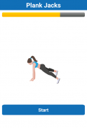 Entrenamiento de Hiit en casa screenshot 6