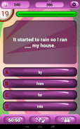 English Prepositions Quiz screenshot 5