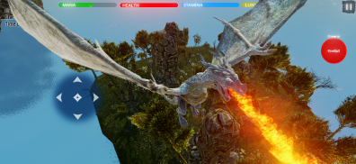 Fantasy Dragon flight simulator new games 2021 screenshot 0