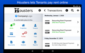 Housters, Property Management screenshot 2