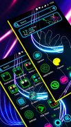 Neon Launcher Theme screenshot 3