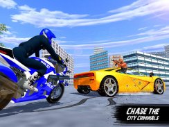 Police Bike - Gangster Chase screenshot 8